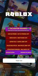 Roblox Mod Menu login image
